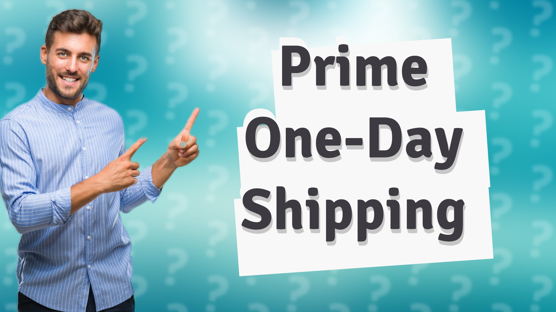 Prime One-Day Shipping