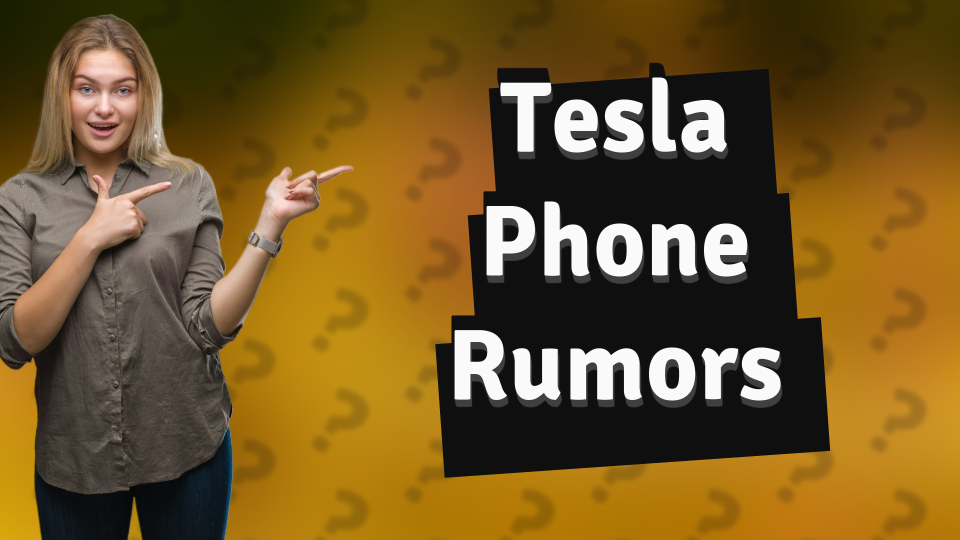 Tesla Phone Rumors