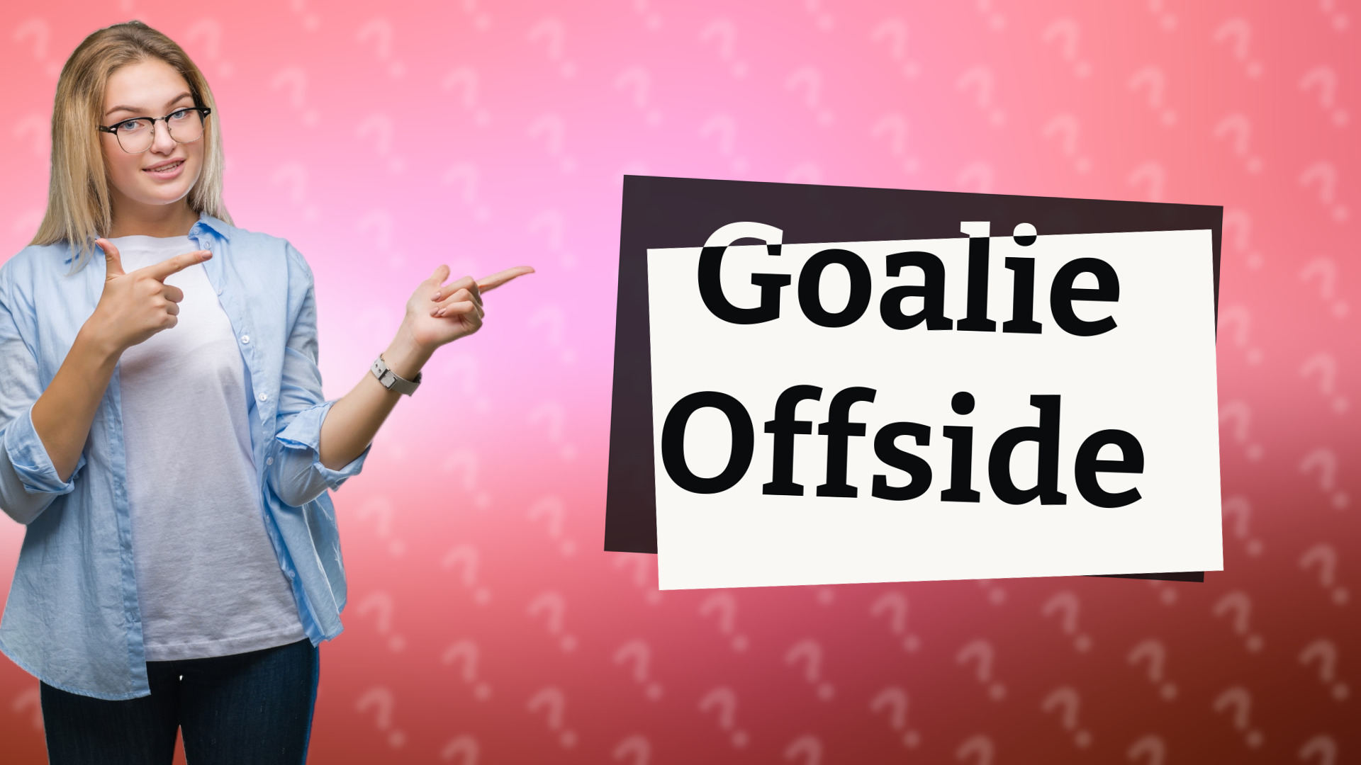 Goalie Offside