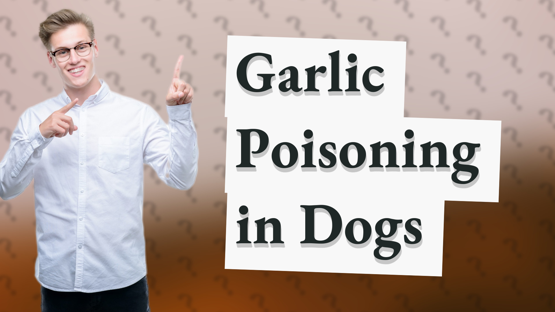 Garlic Poisoning in Dogs
