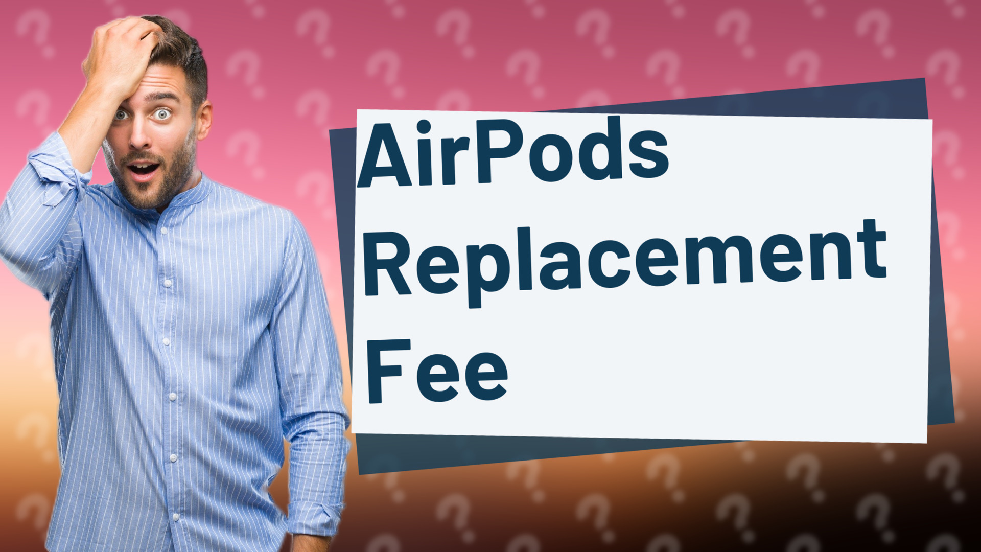 AirPods Replacement Fee