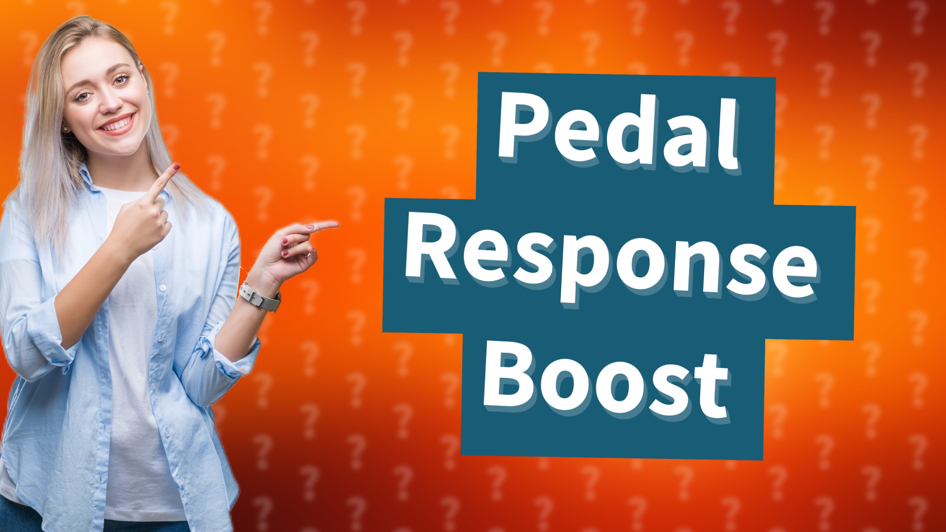 Pedal Response Boost