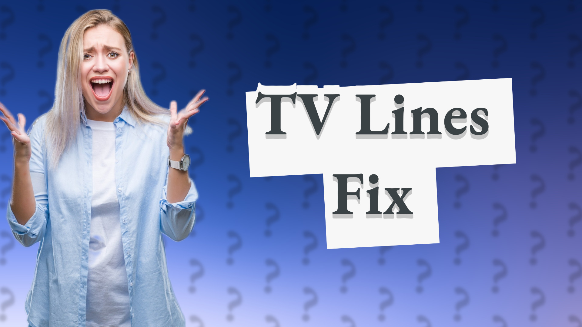 TV Lines Fix