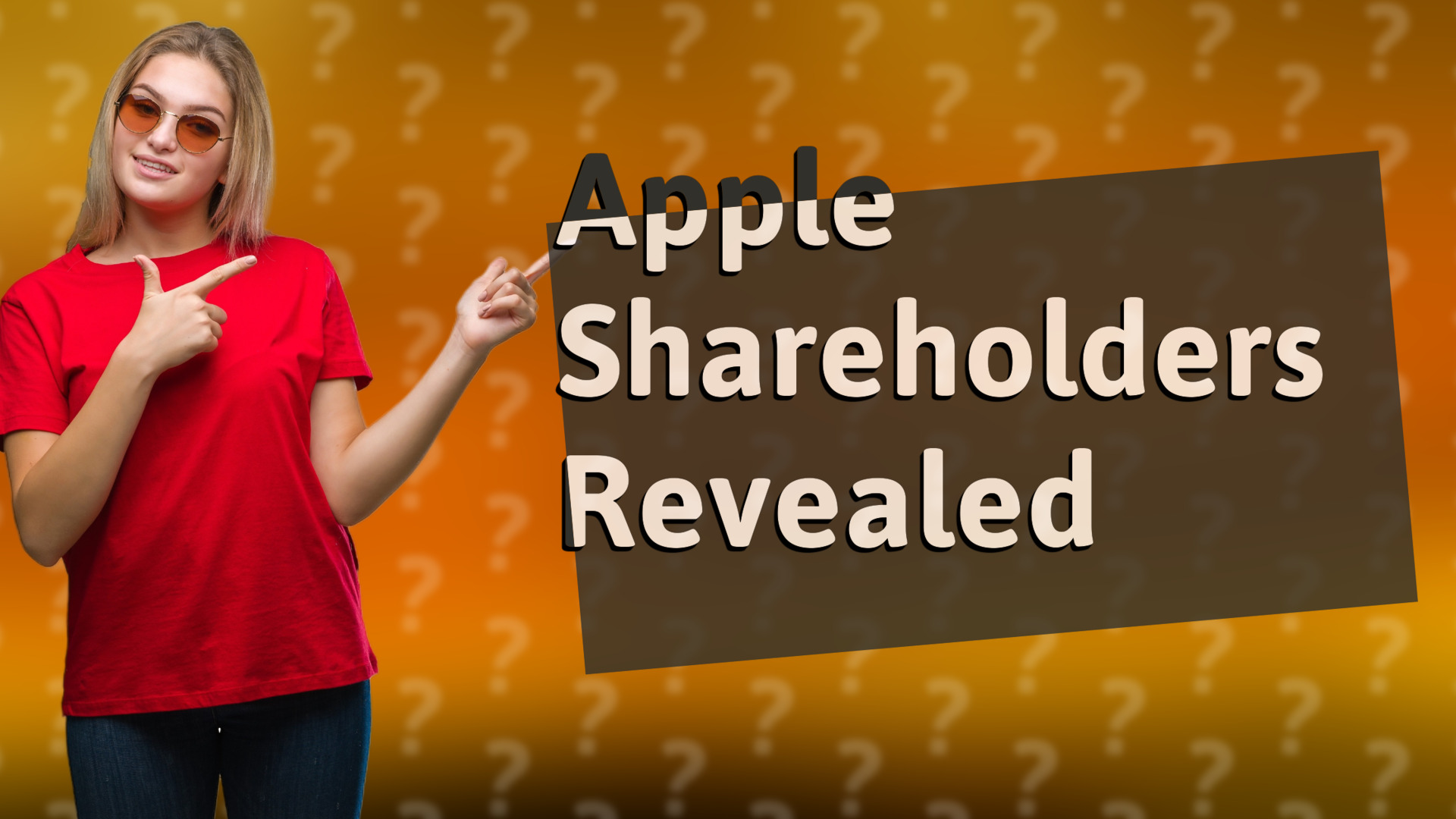 Apple Shareholders Revealed