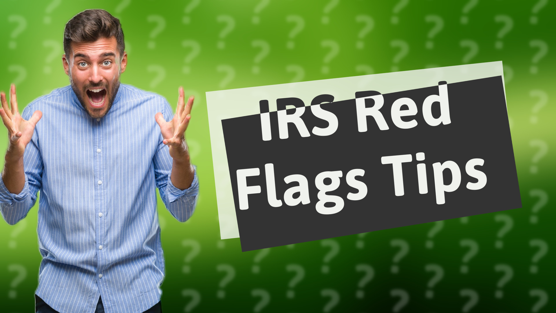 IRS Red Flags Tips