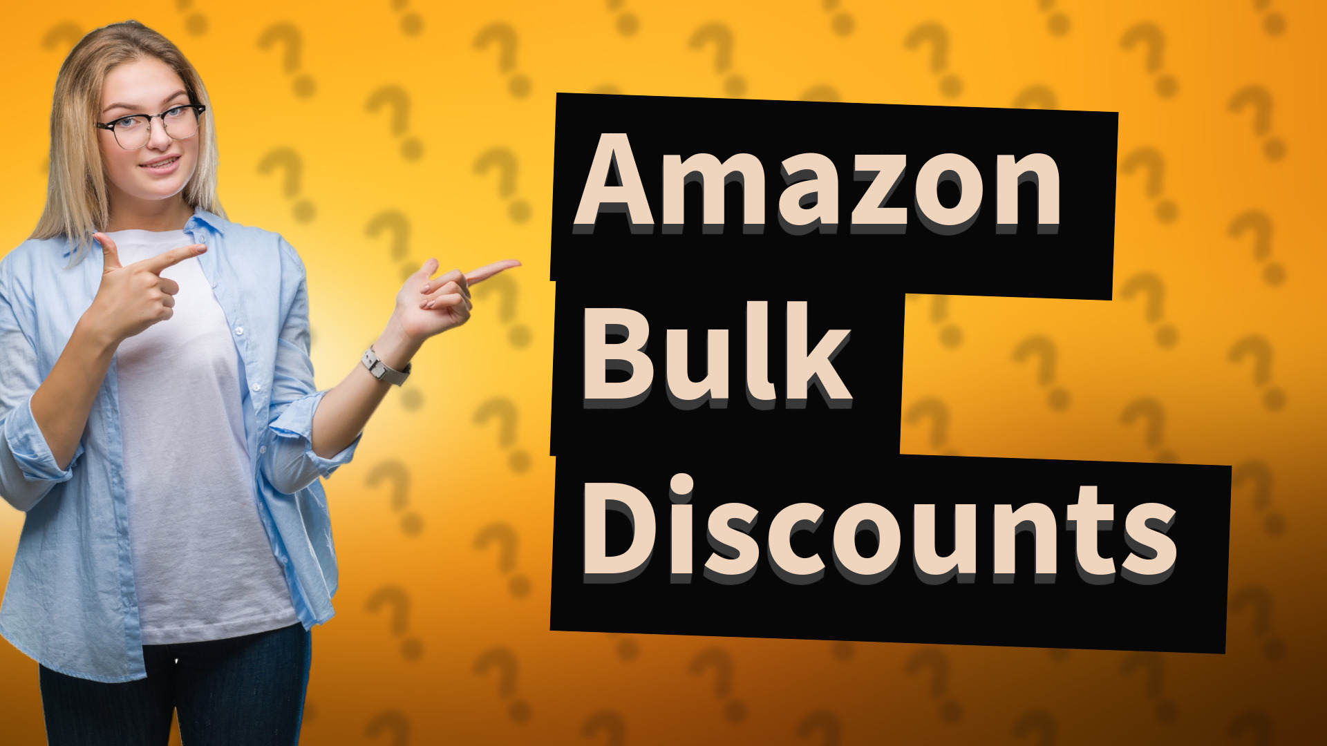 Amazon Bulk Discounts
