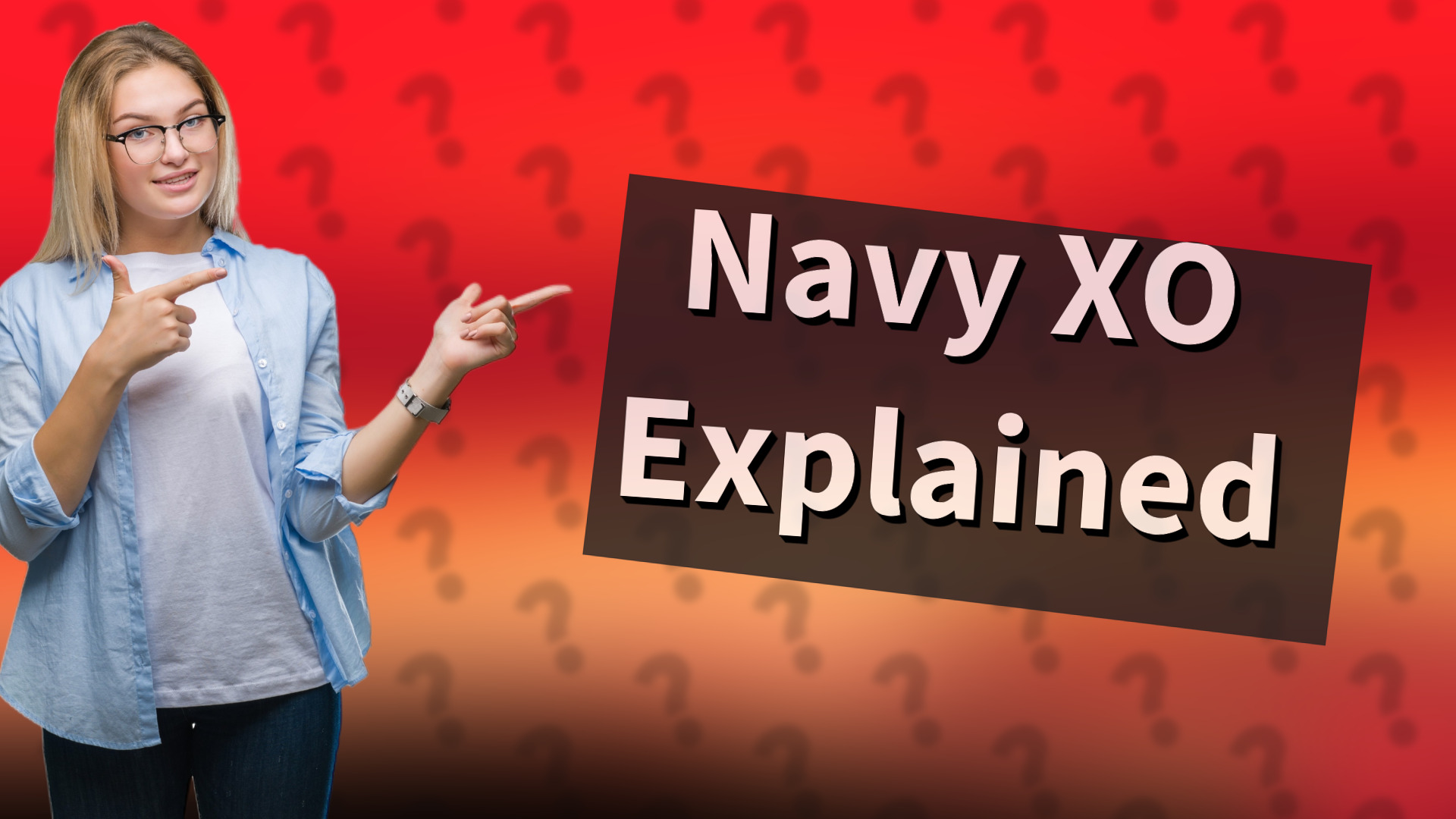 Navy XO Explained