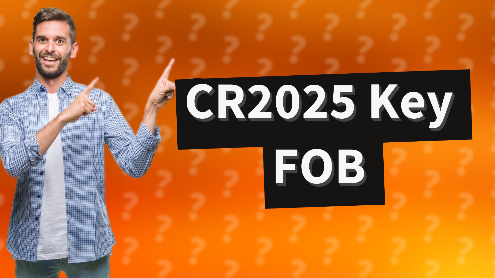 CR2025 Key FOB