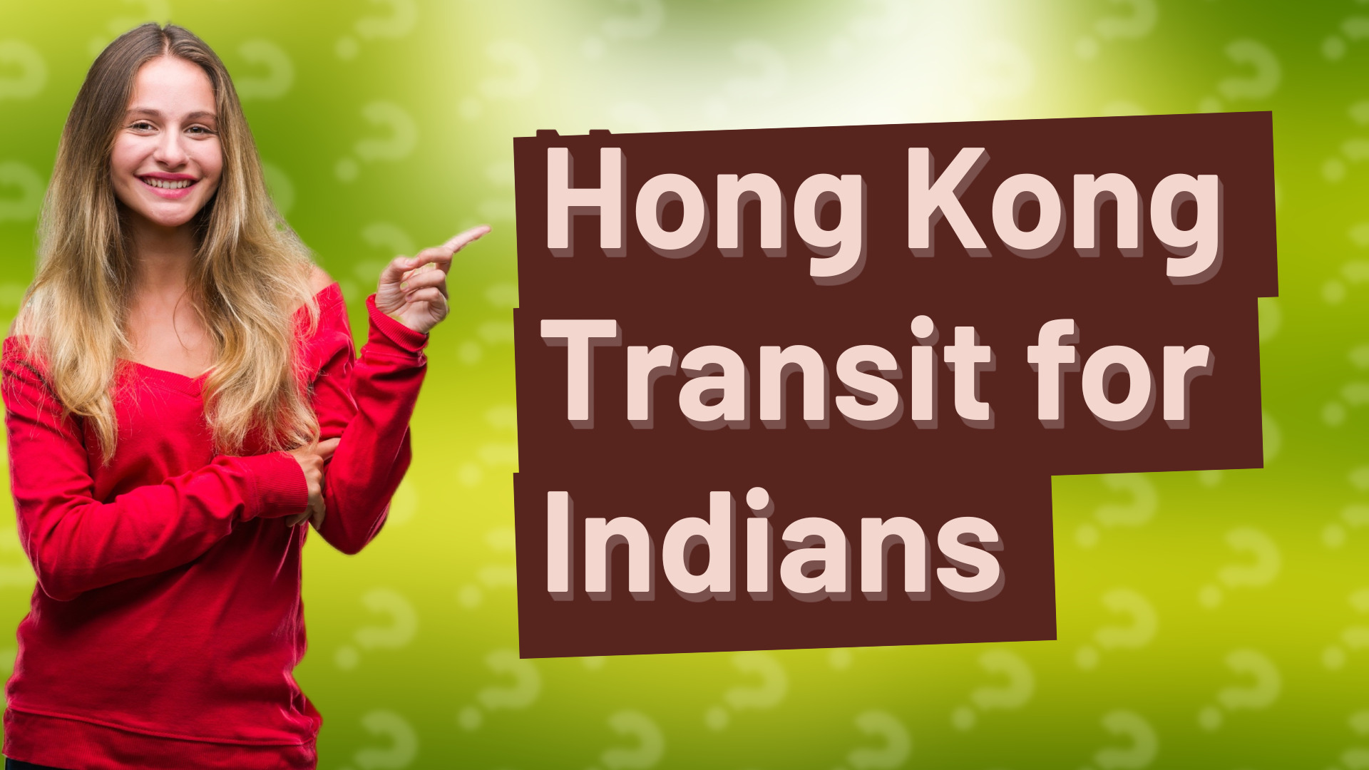 Hong Kong Transit for Indians