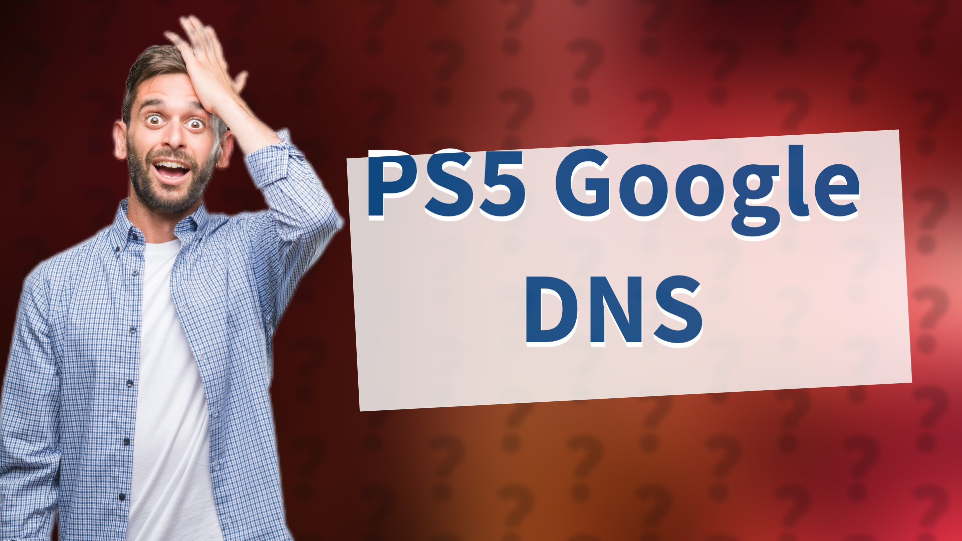 PS5 Google DNS