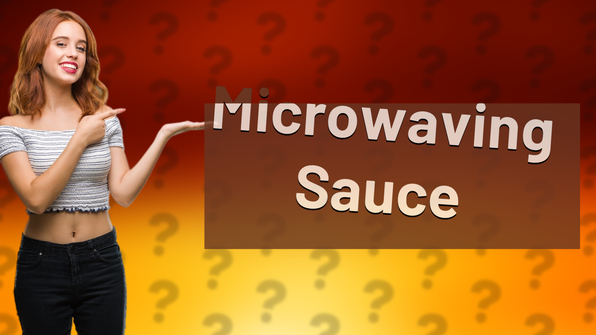 Microwaving Sauce