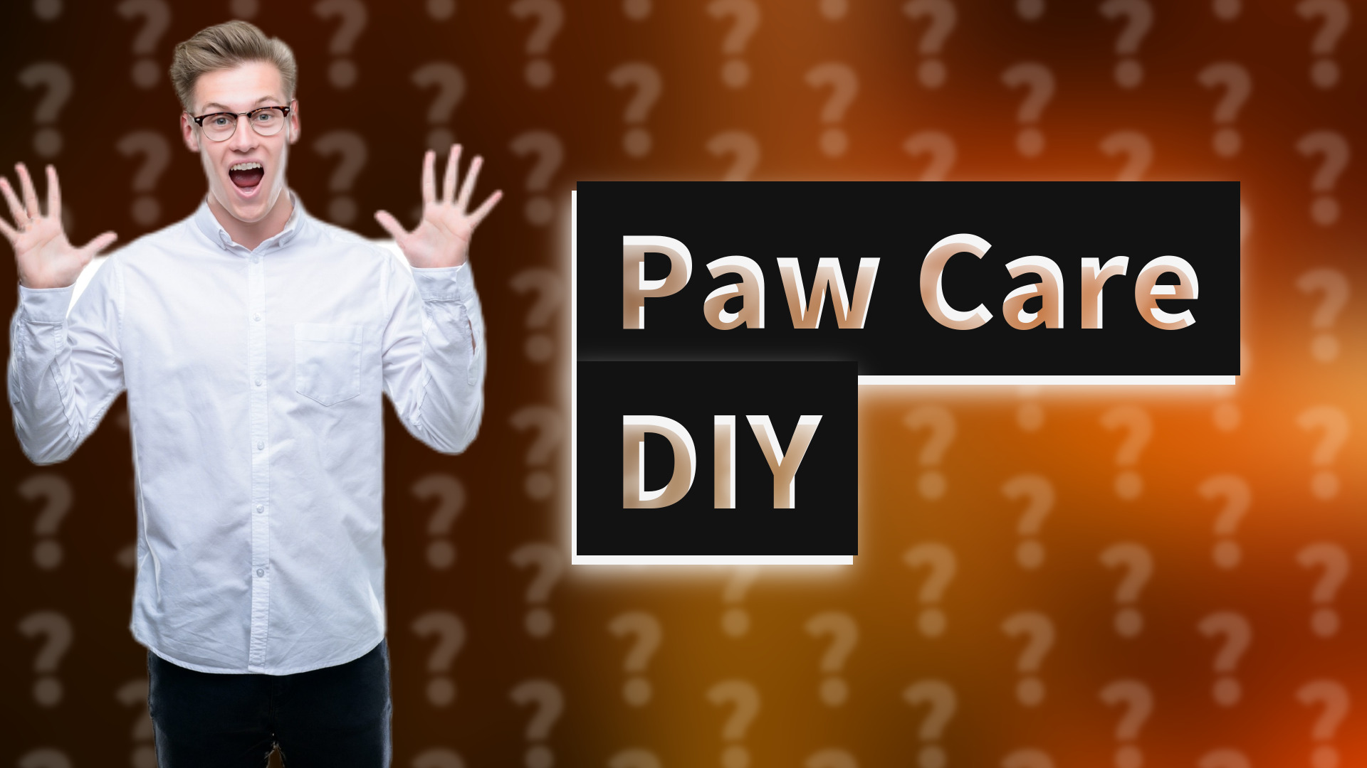 Paw Care DIY