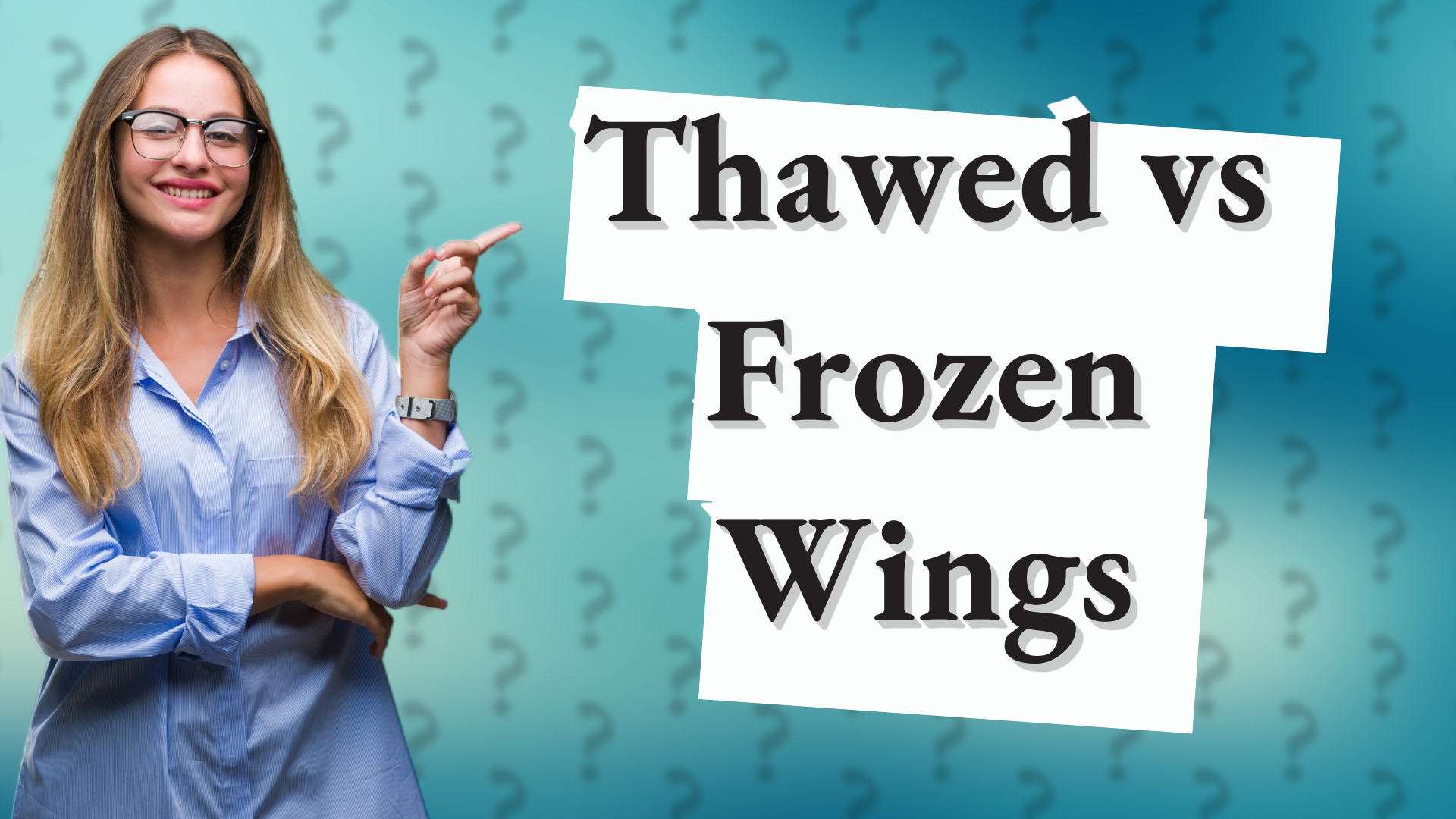 Thawed vs Frozen Wings
