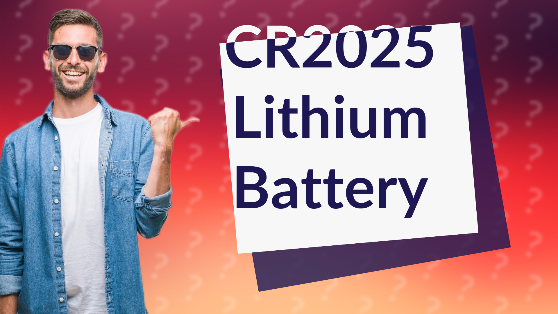 CR2025 Lithium Battery