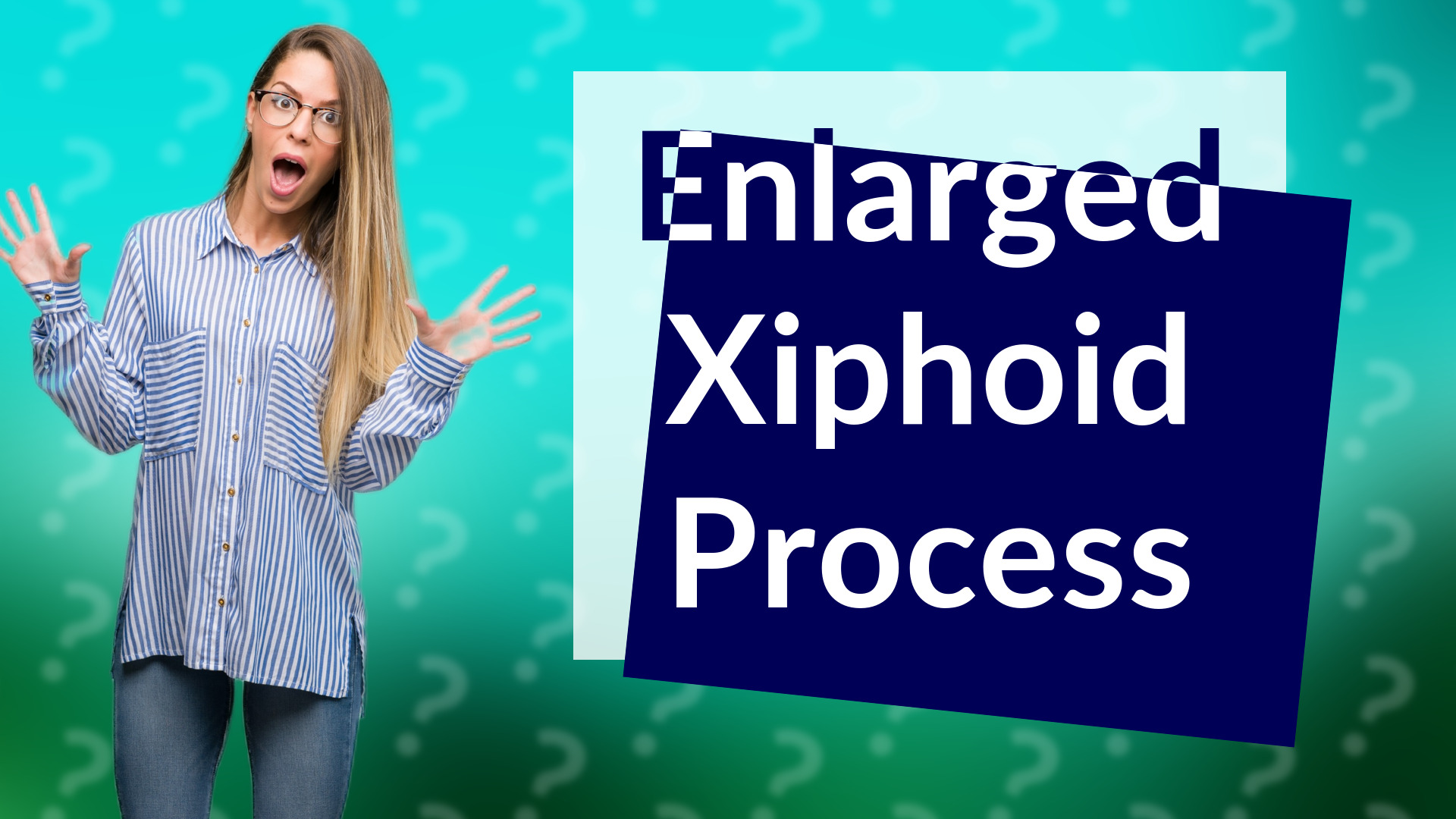Enlarged Xiphoid Process