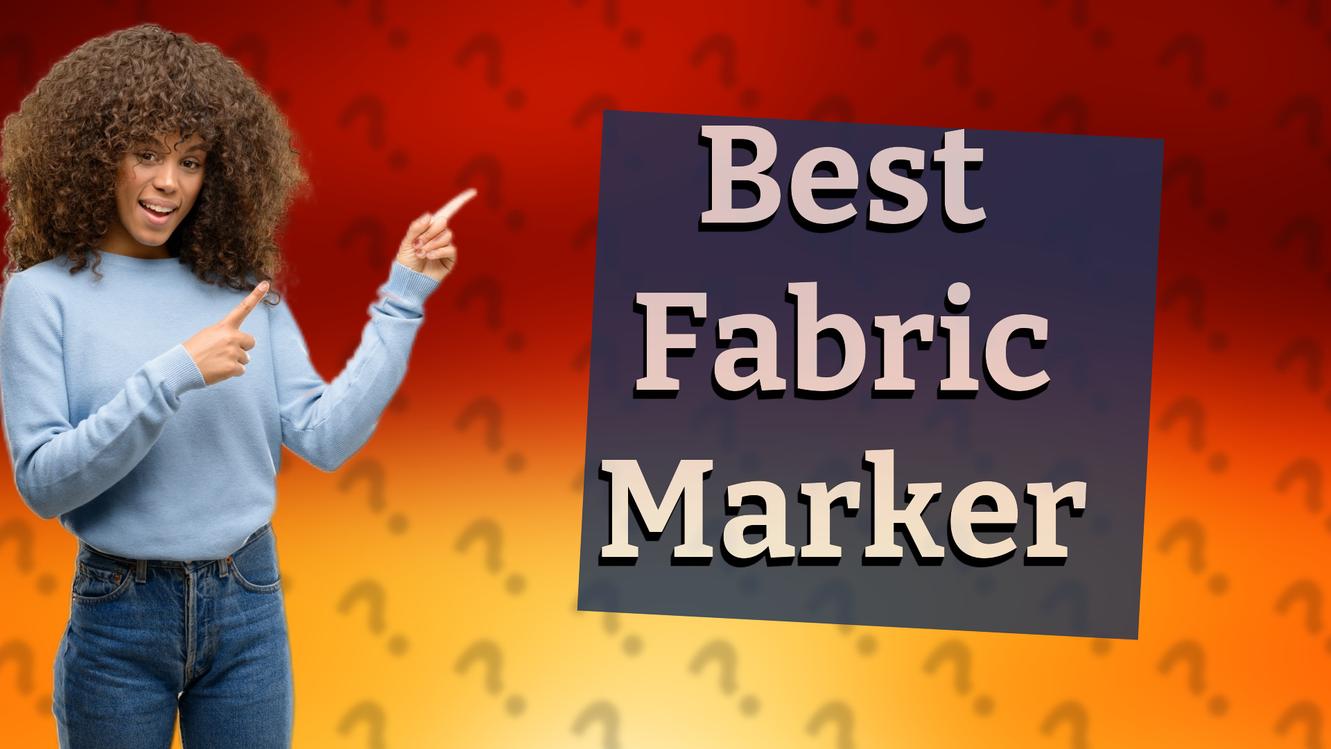 Best Fabric Marker