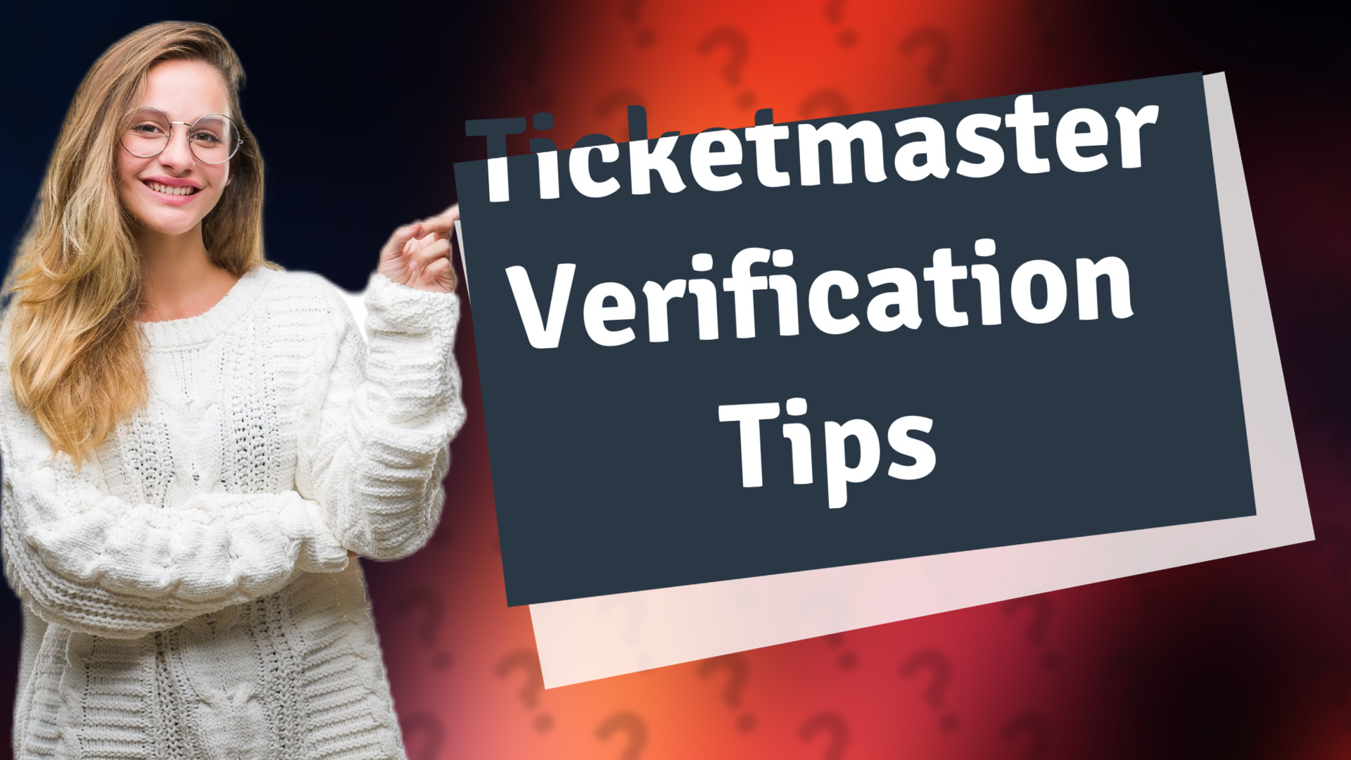 Ticketmaster Verification Tips