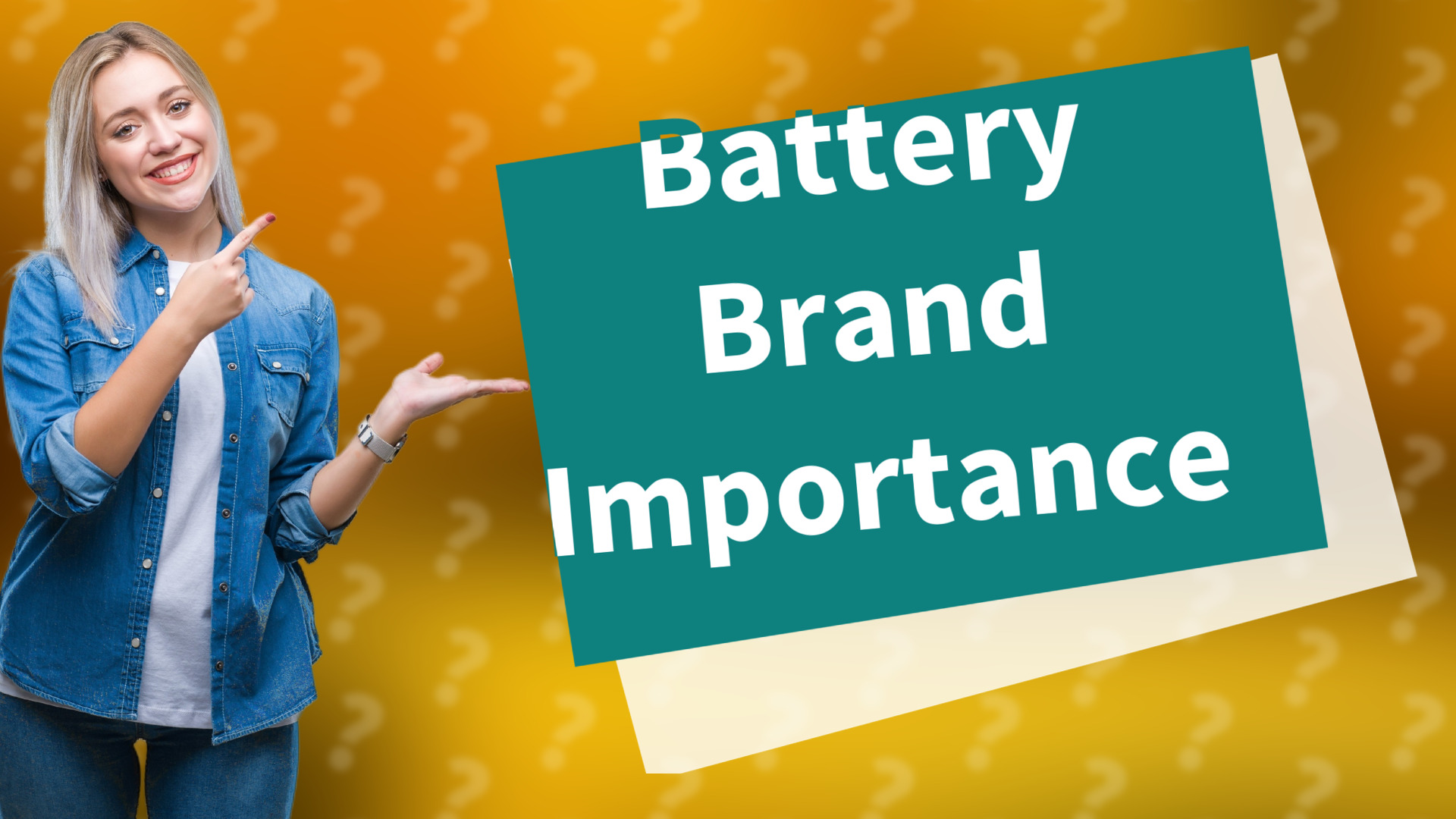 Battery Brand Importance