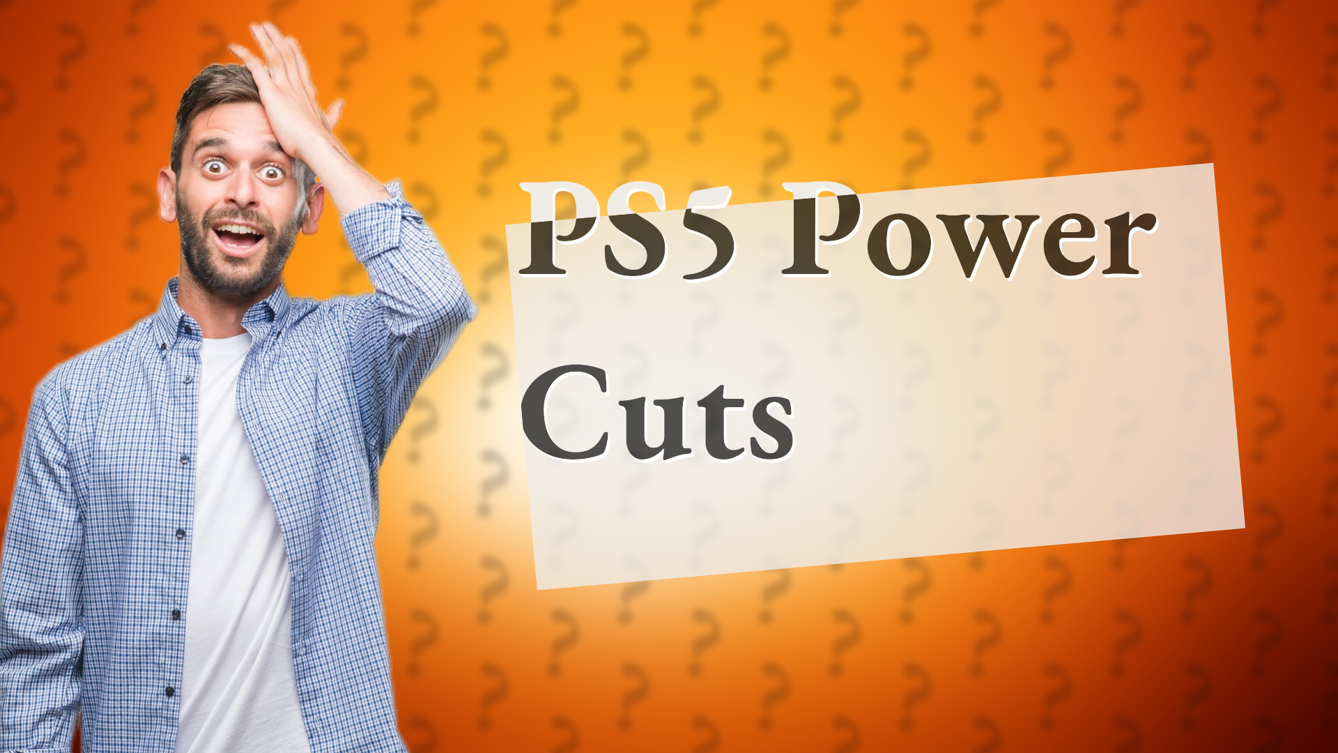 PS5 Power Cuts