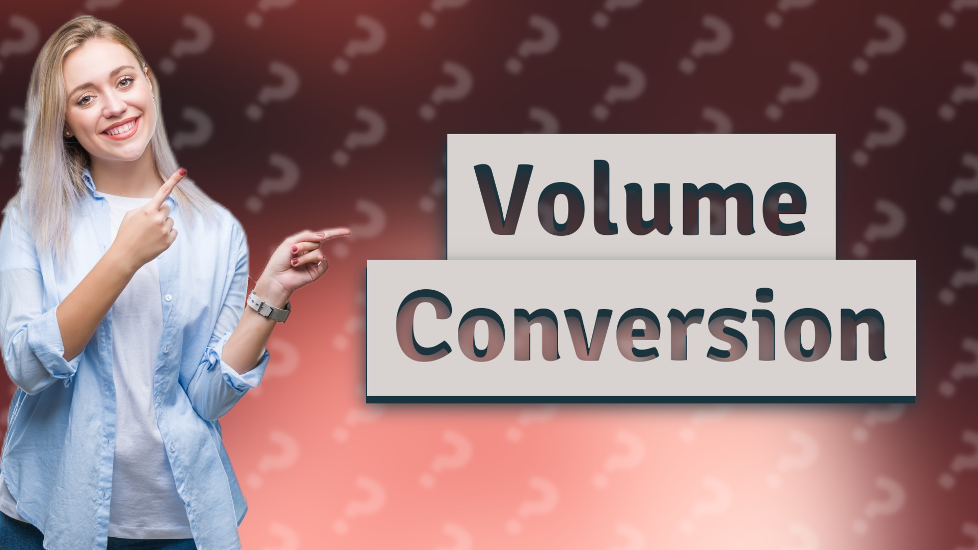 Volume Conversion