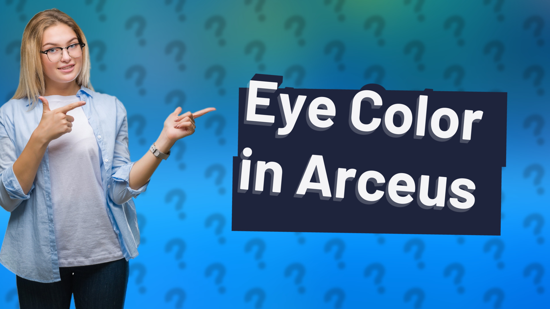 Eye Color in Arceus