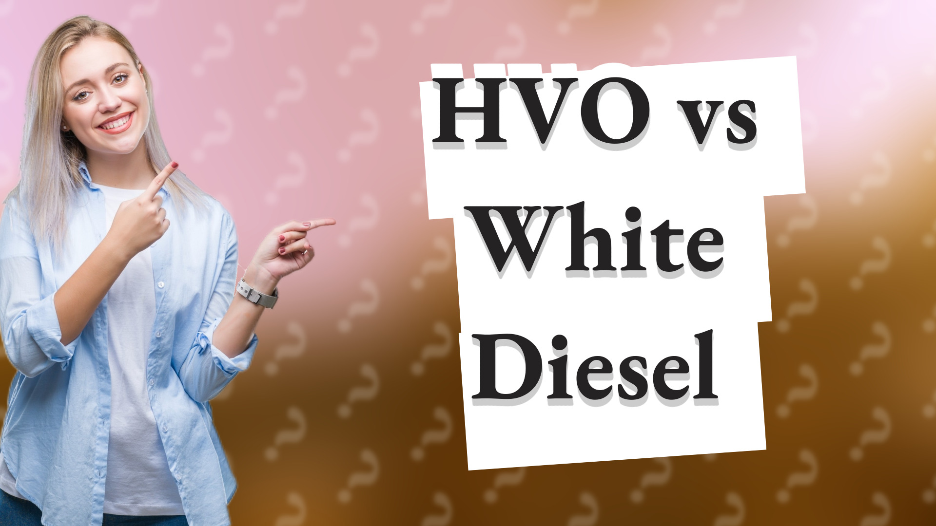 HVO vs White Diesel