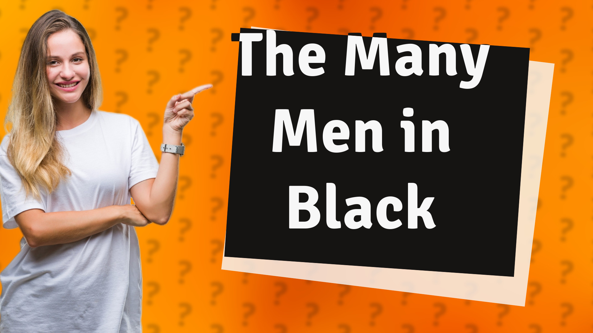 The Many Men in Black