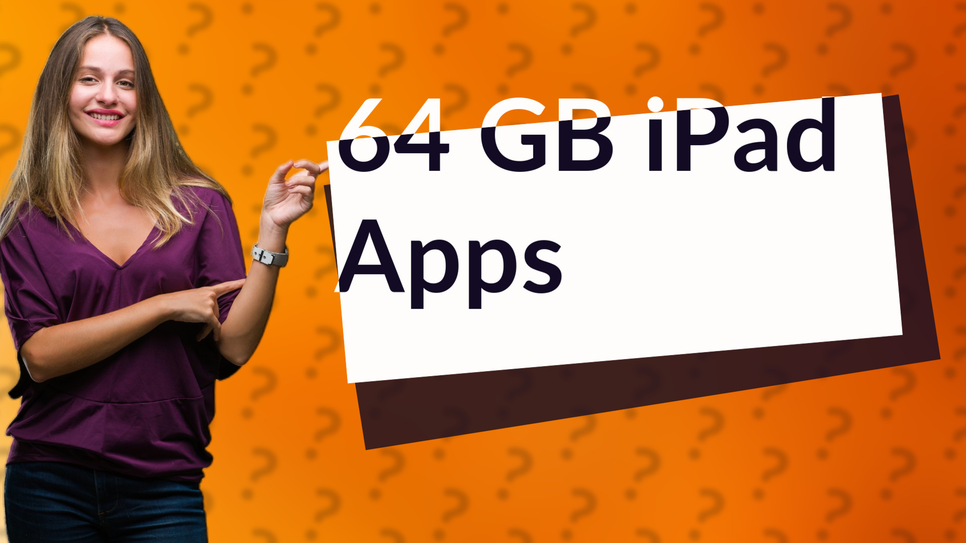 64 GB iPad Apps