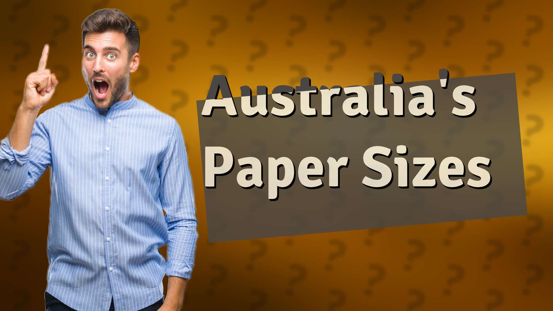 Australia's Paper Sizes