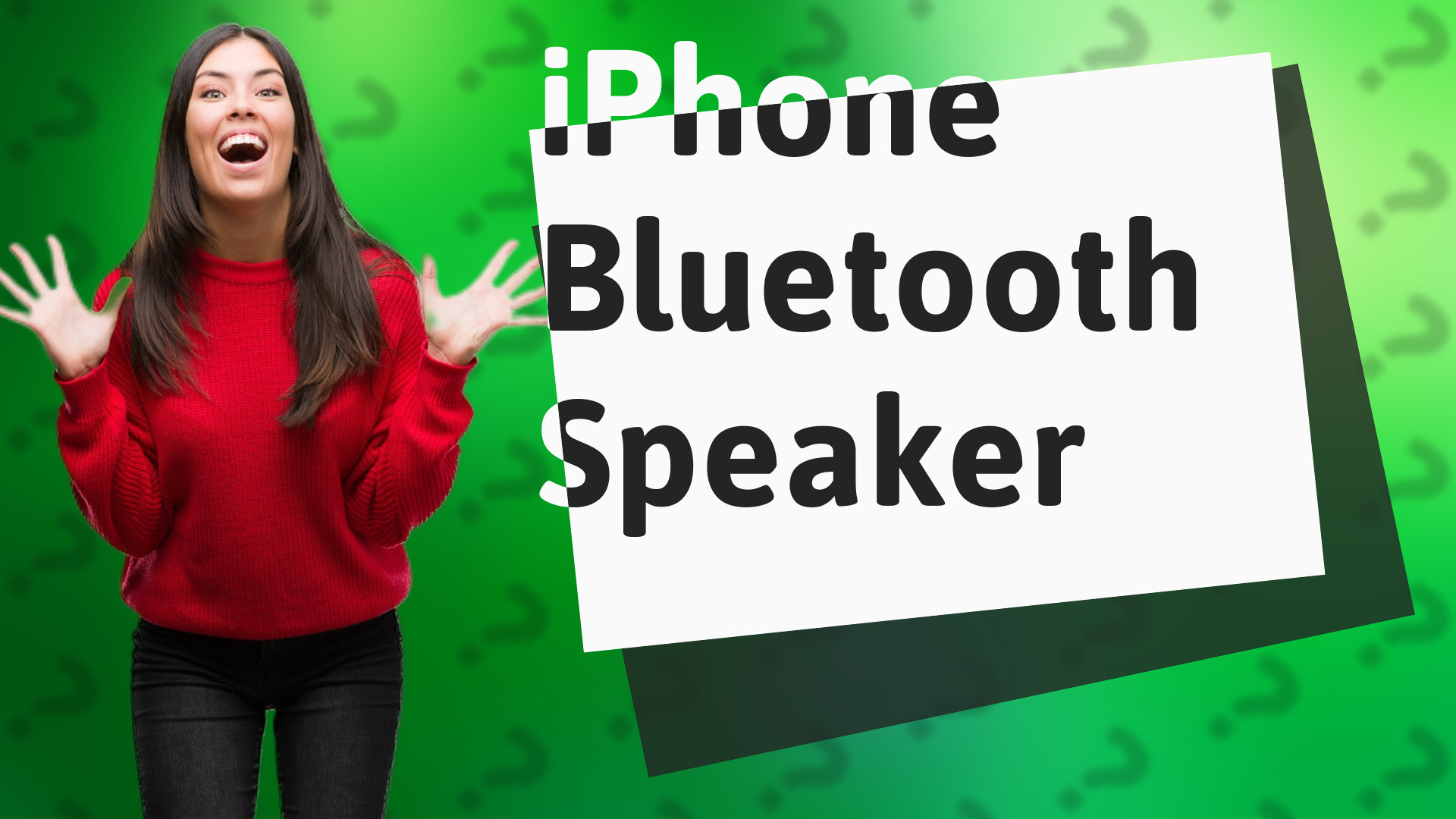 iPhone Bluetooth Speaker