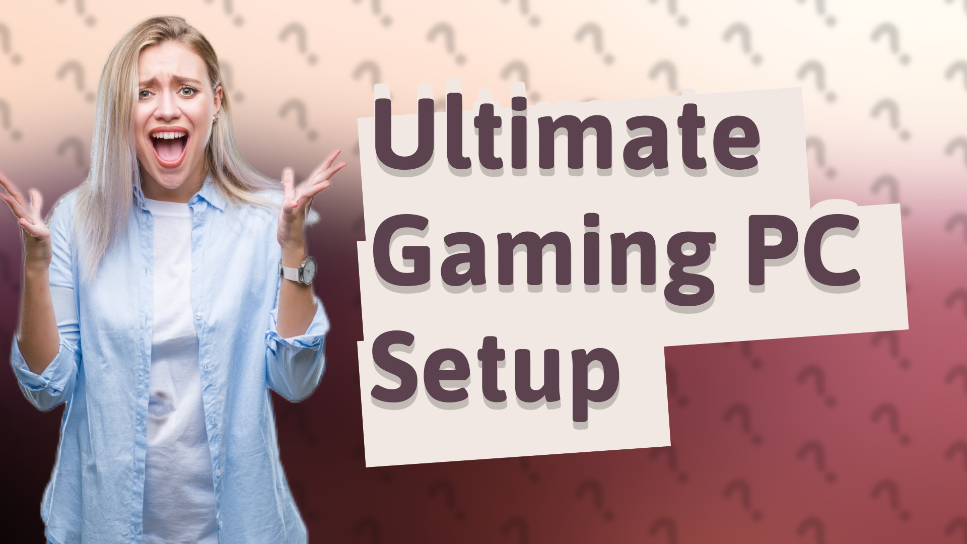 Ultimate Gaming PC Setup