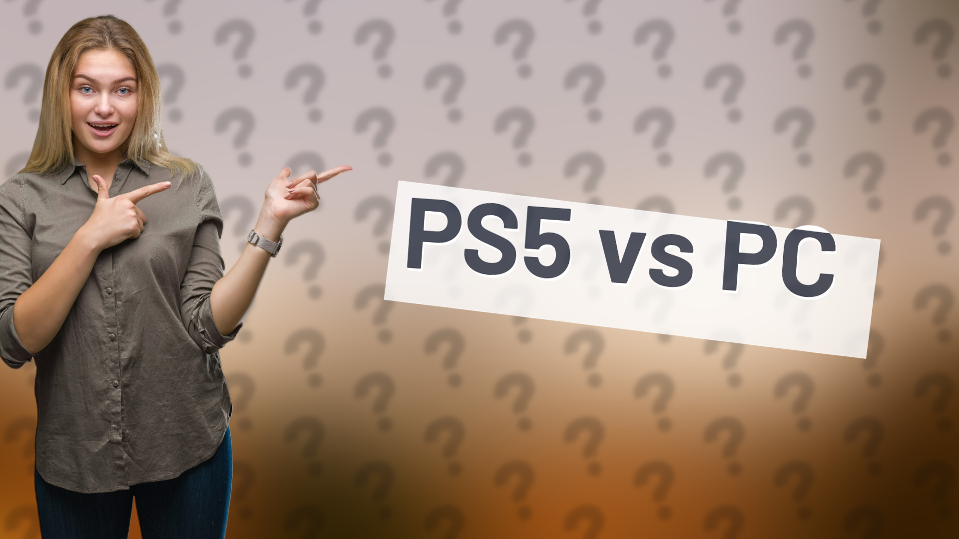 PS5 vs PC
