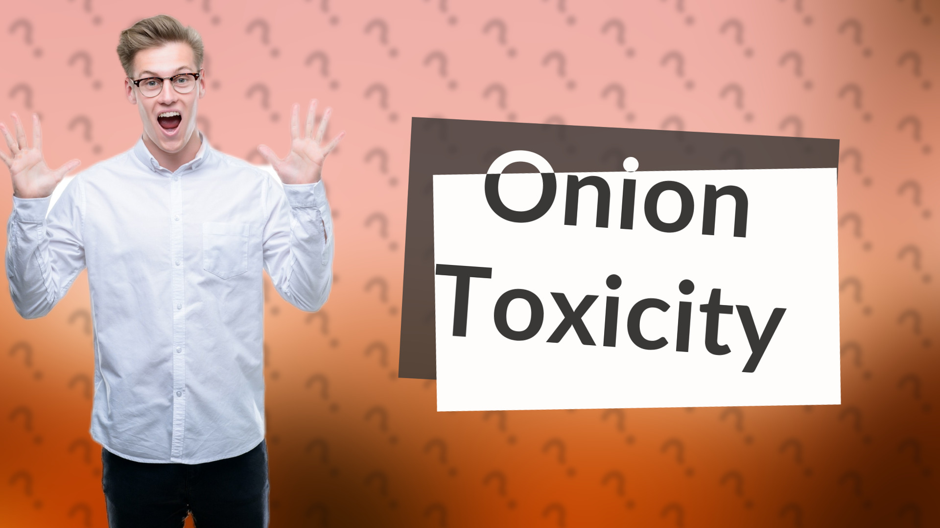 Onion Toxicity