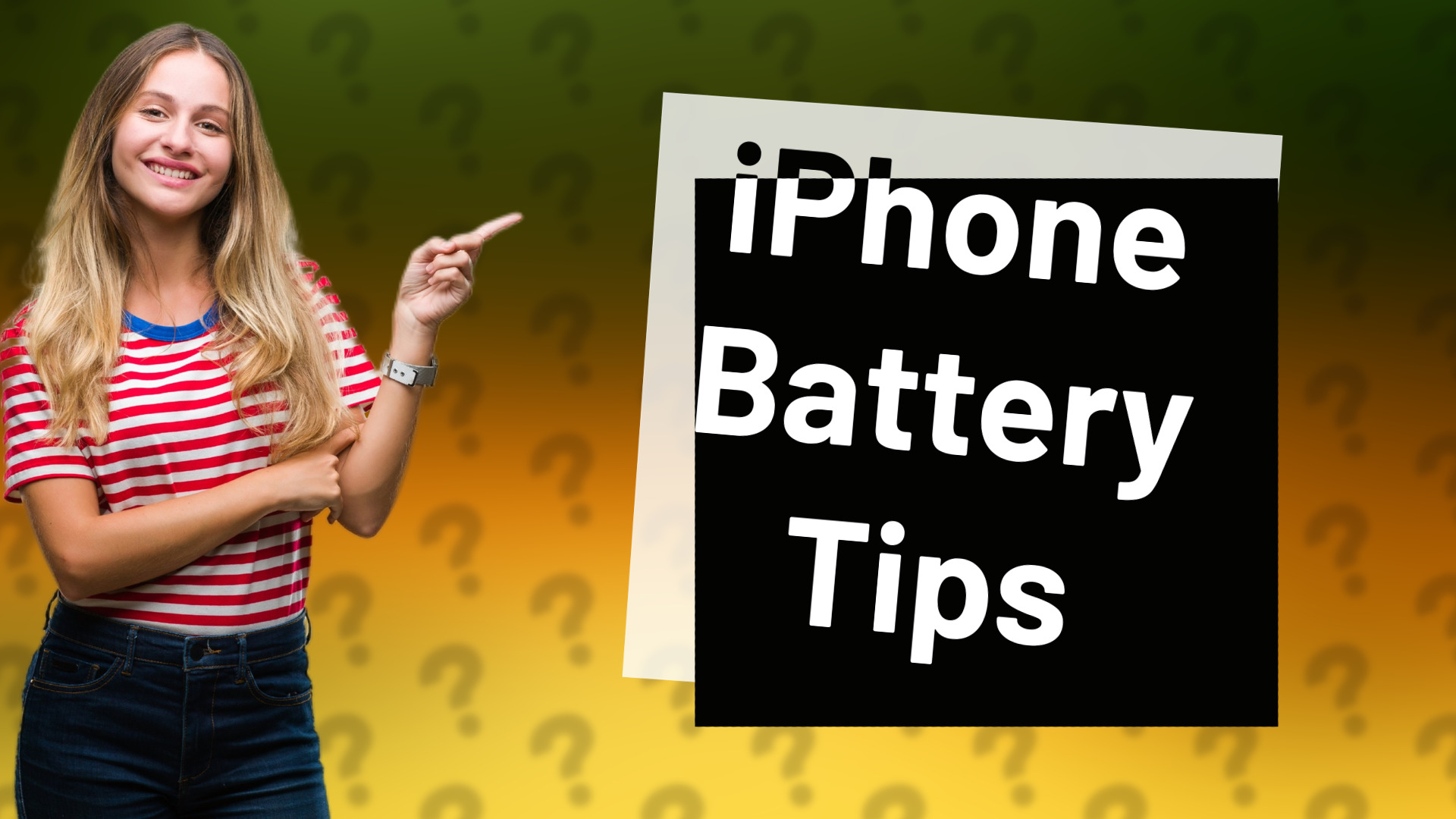 iPhone Battery Tips