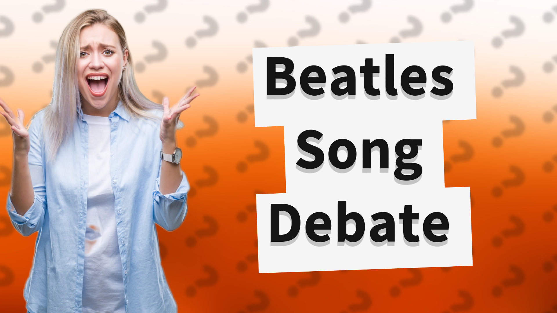 Beatles Song Debate