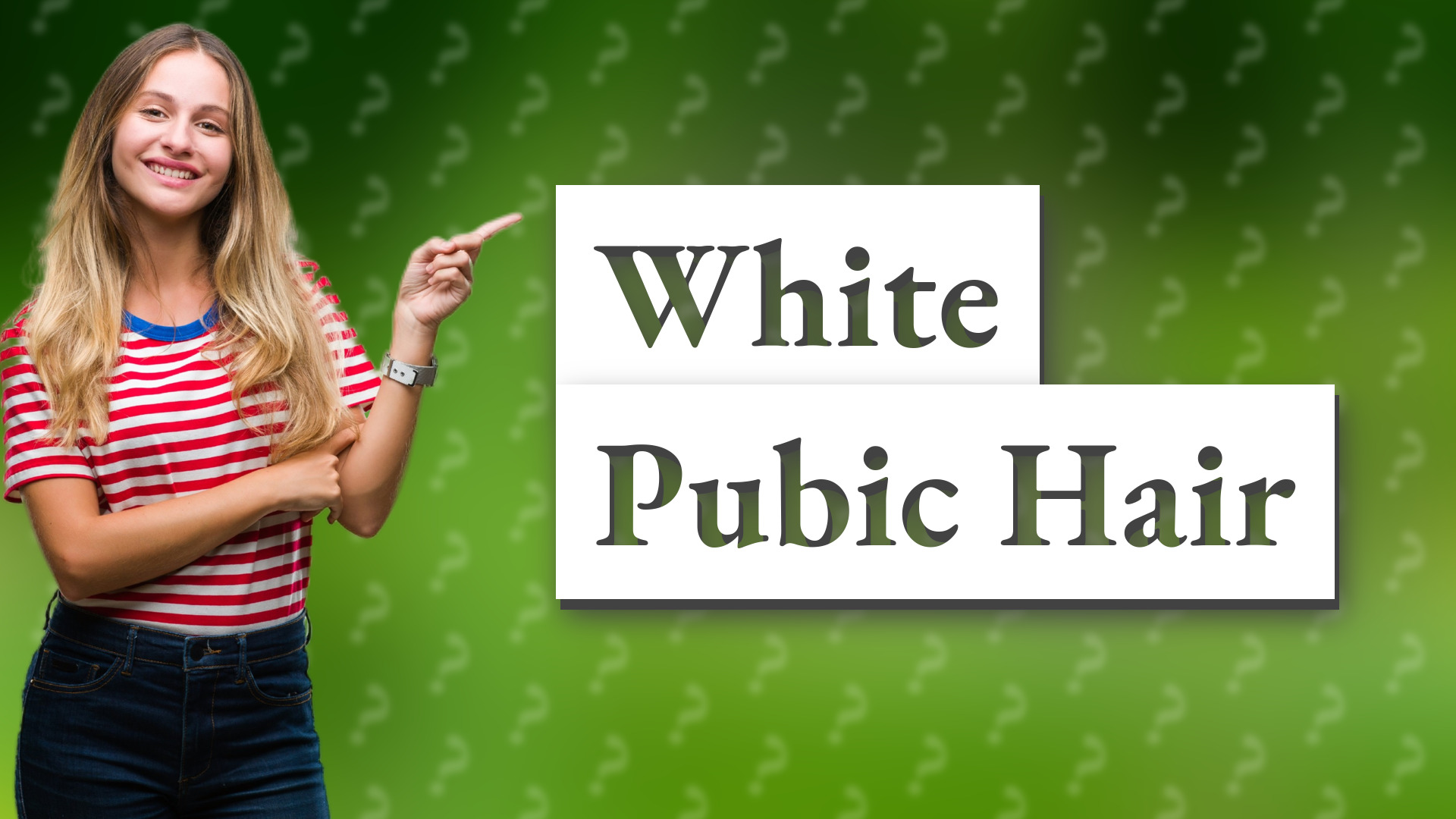 White Pubic Hair