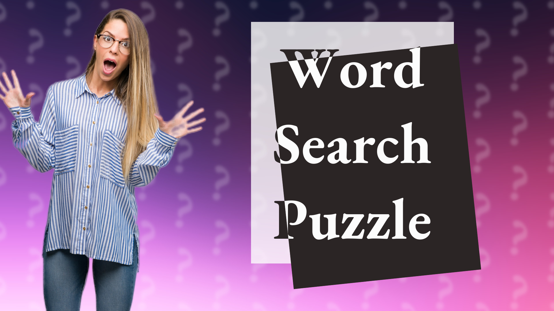 Word Search Puzzle