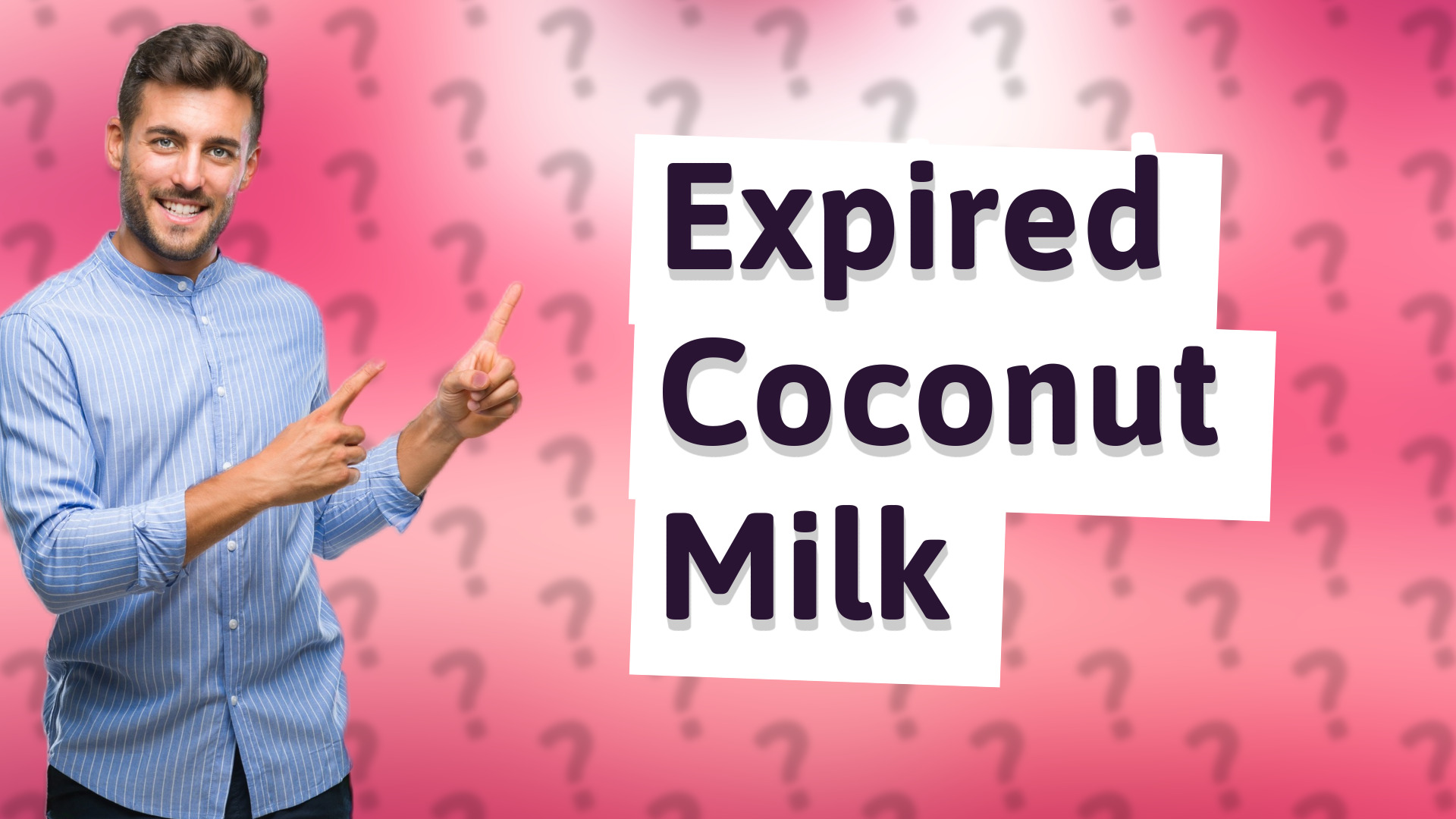 Expired Coconut Milk
