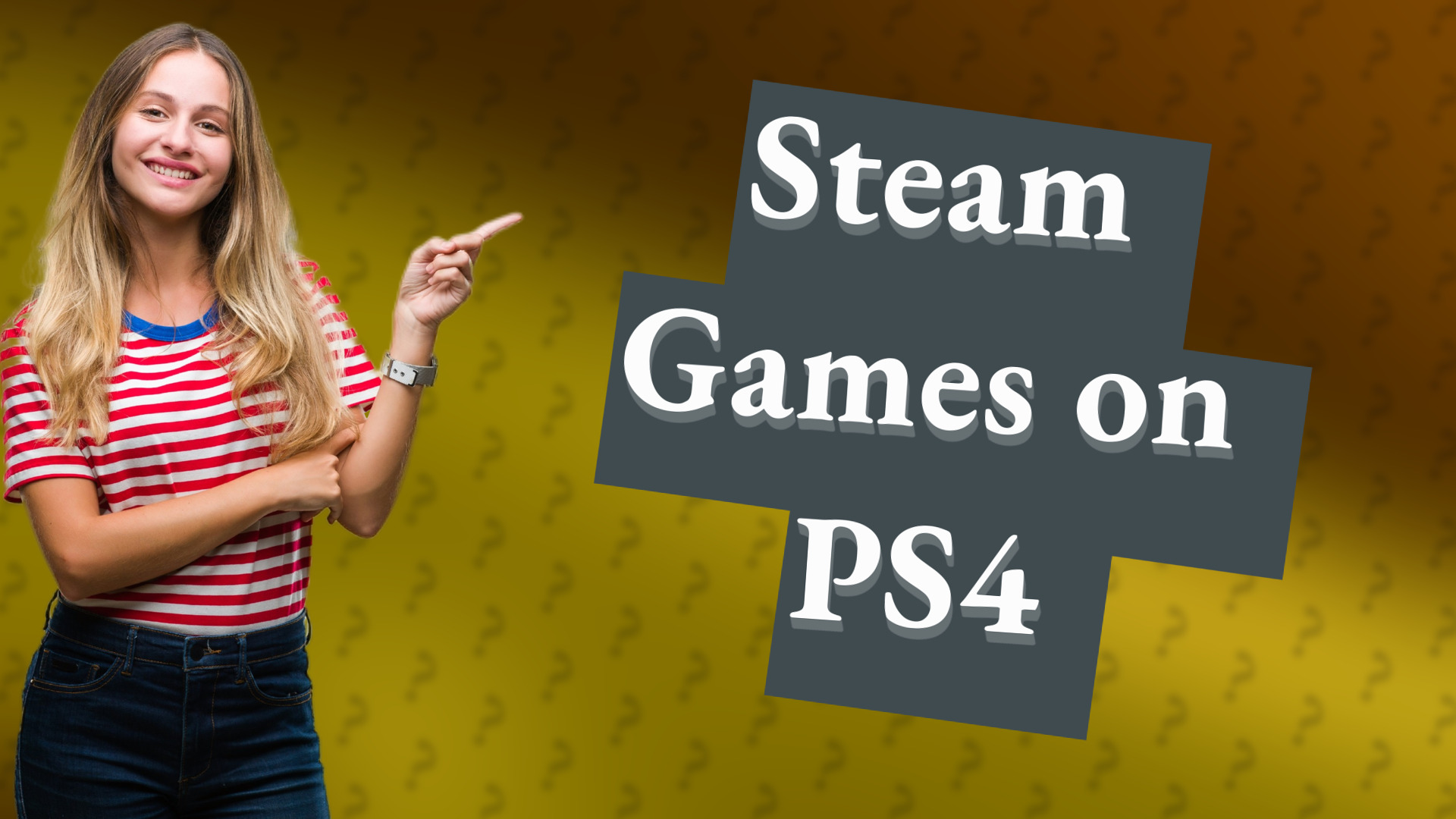 Steam Games on PS4