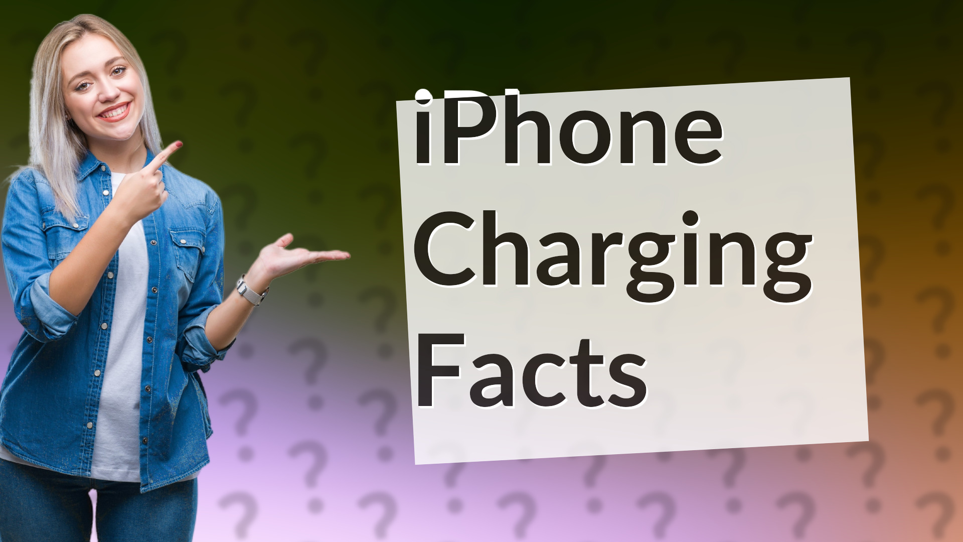 iPhone Charging Facts