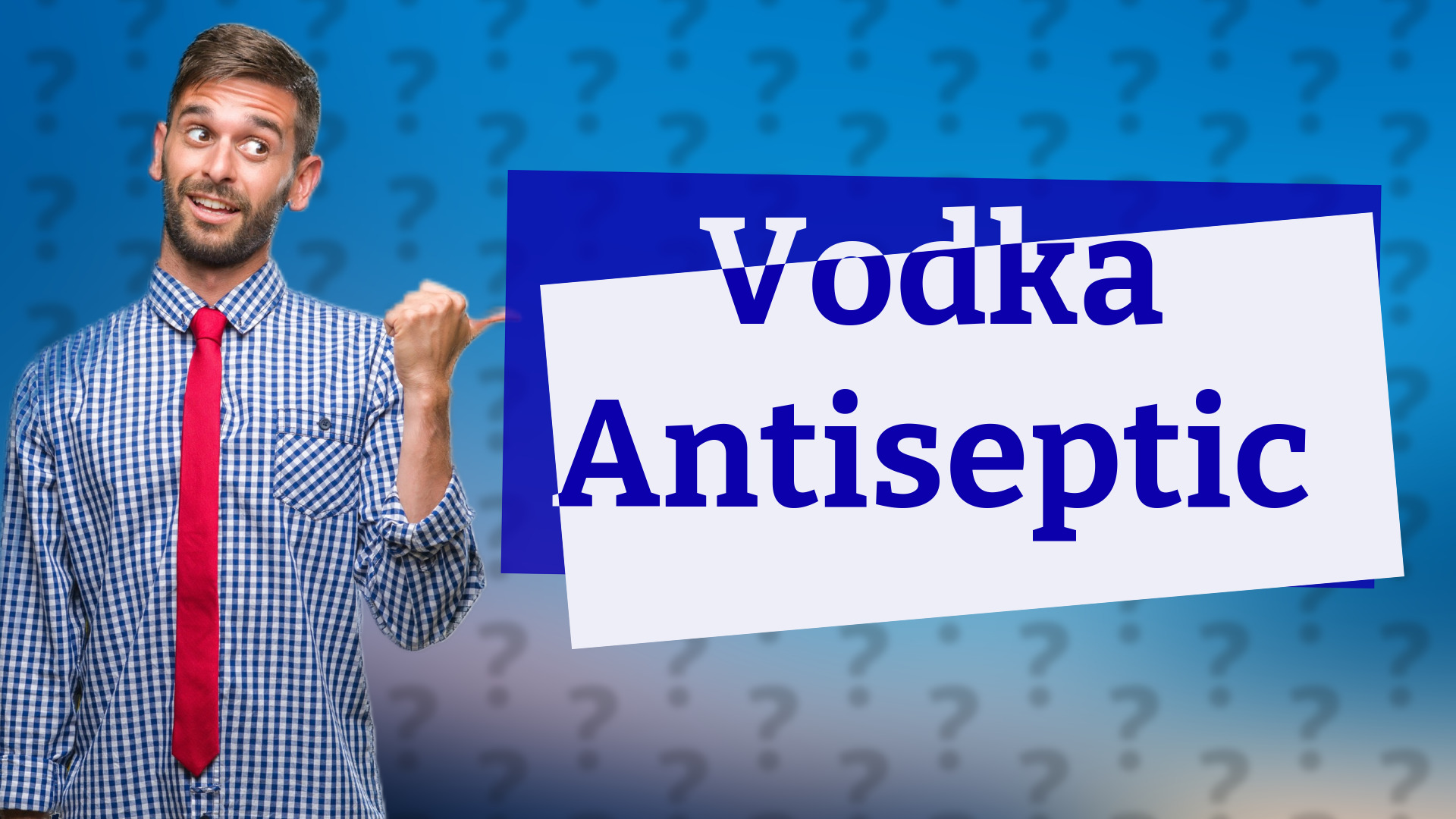 Vodka Antiseptic
