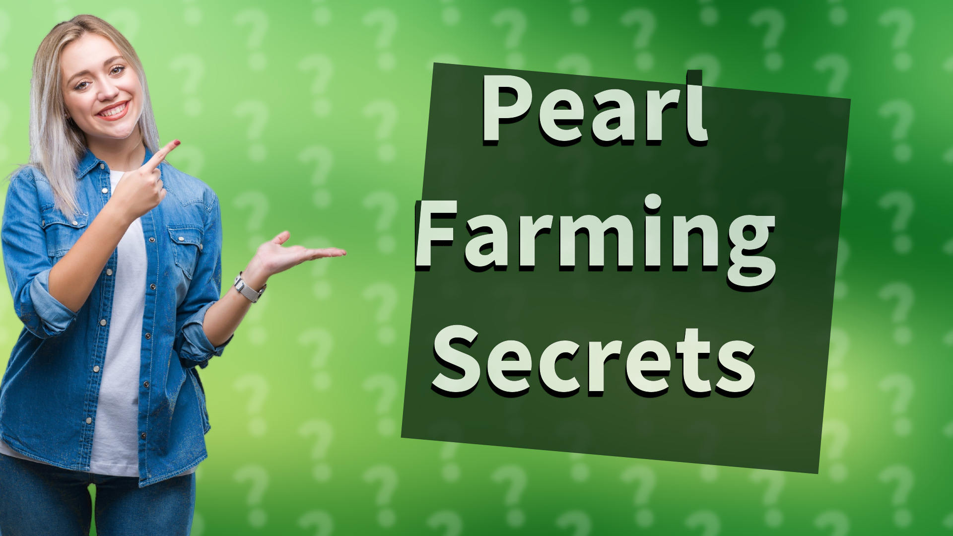 Pearl Farming Secrets