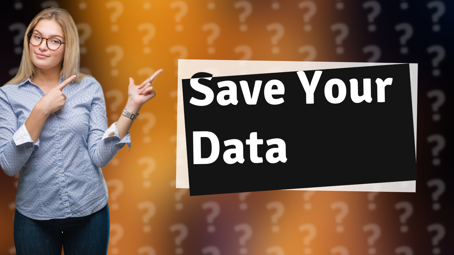 Save Your Data