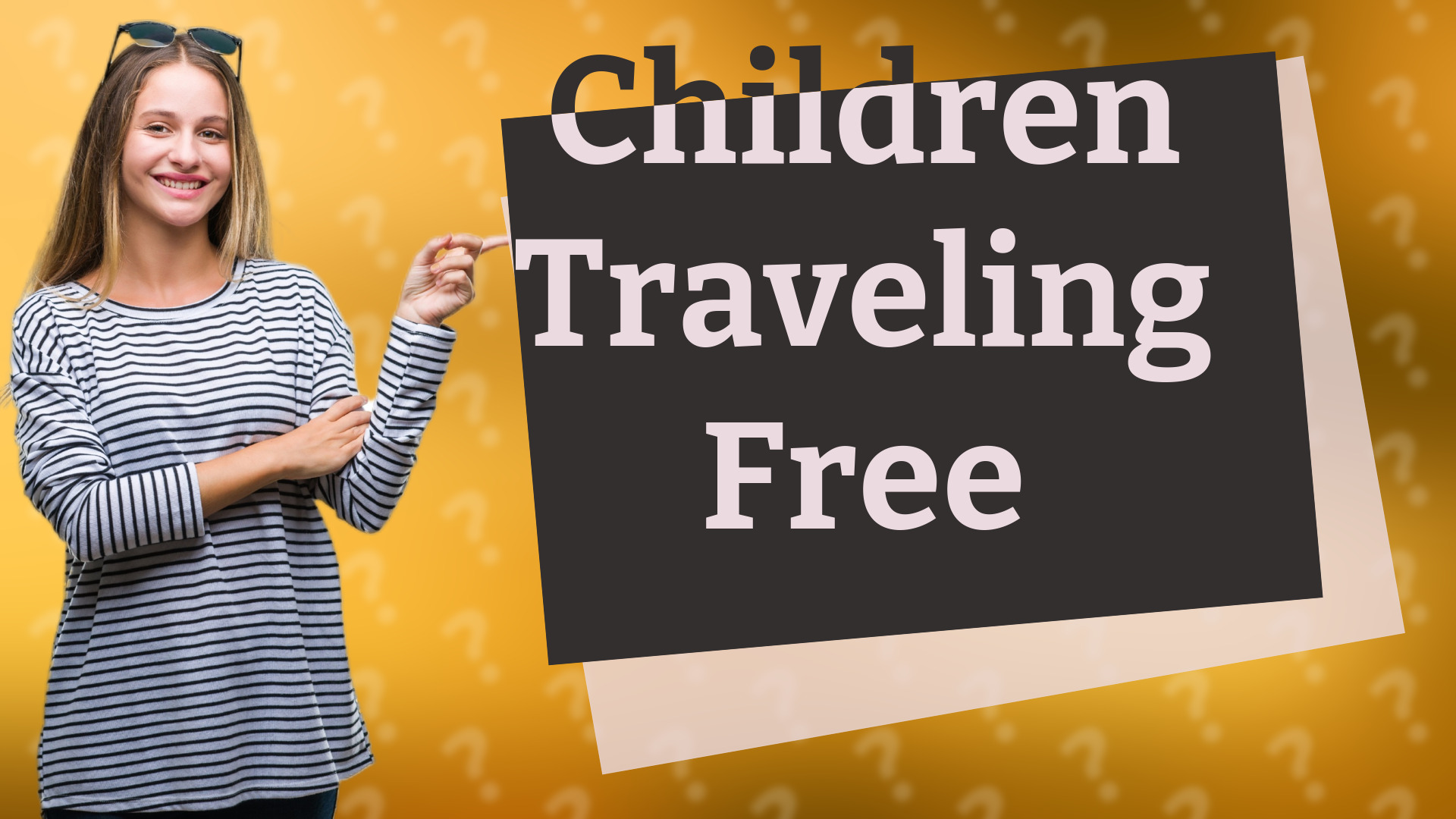 Children Traveling Free