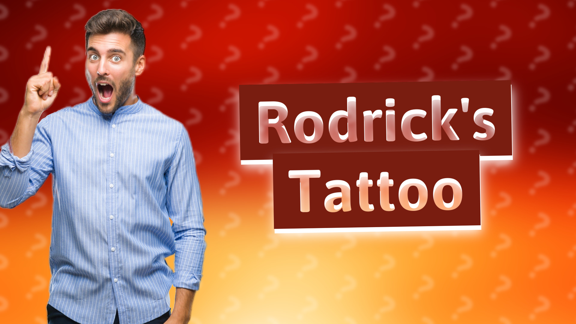 Rodrick's Tattoo