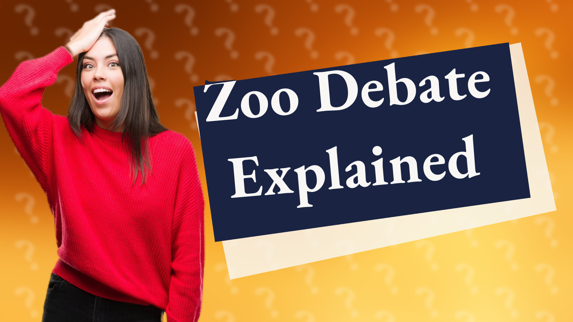 Zoo Debate Explained