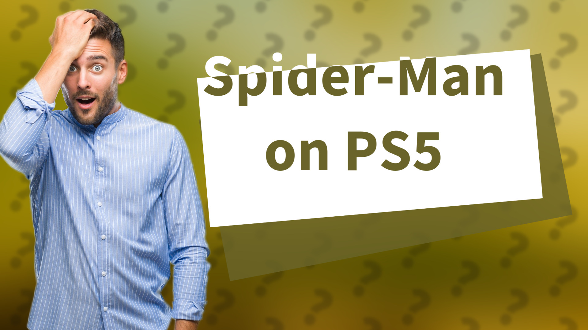 Spider-Man on PS5