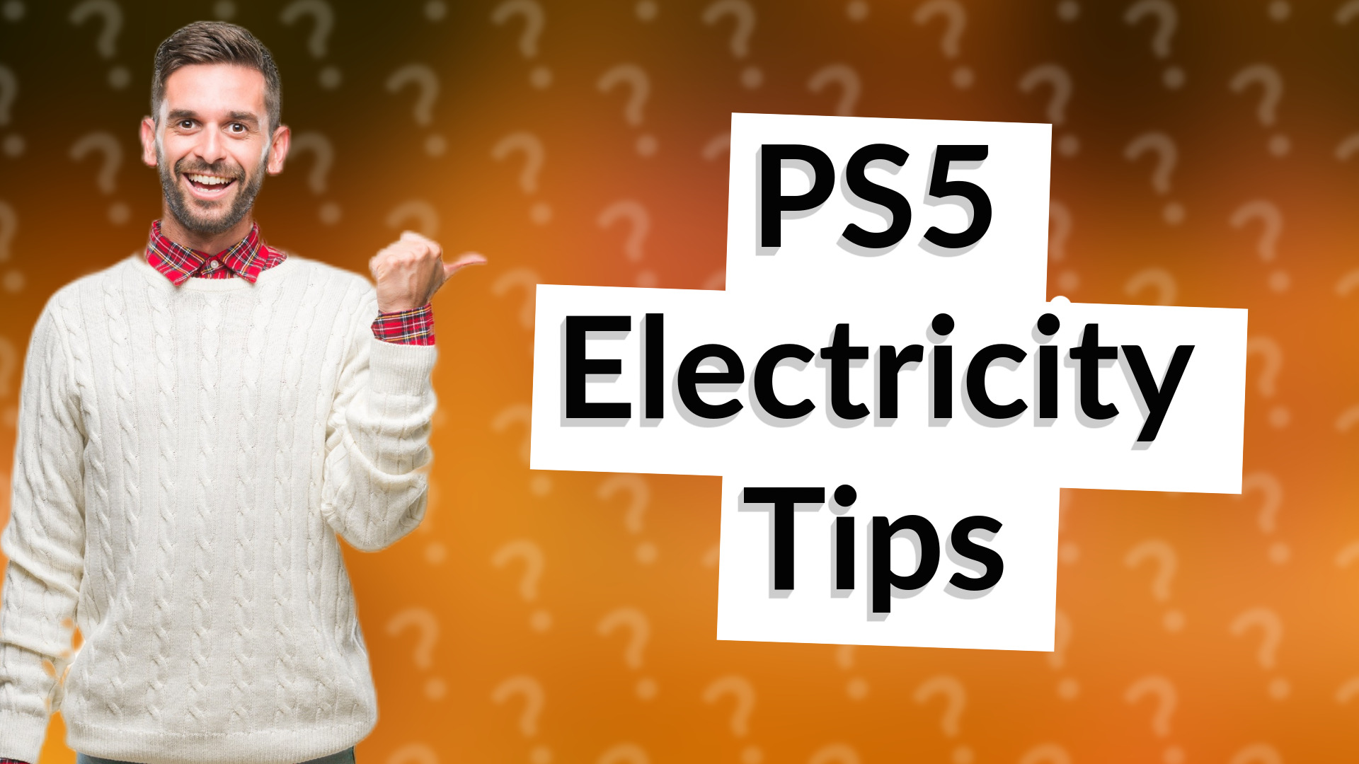PS5 Electricity Tips