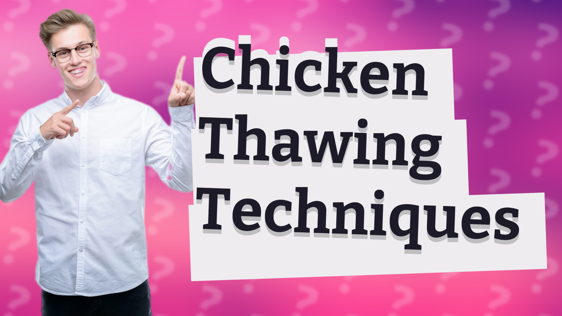 Chicken Thawing Techniques