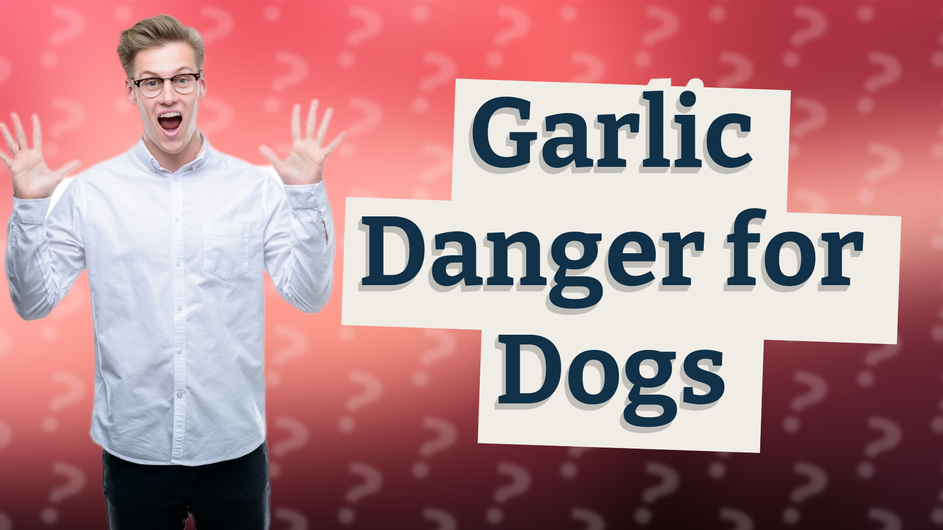 Garlic Danger for Dogs